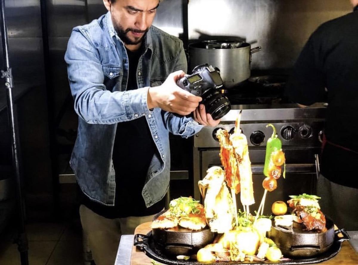 Leandro Di Palma food photography behind the scenes